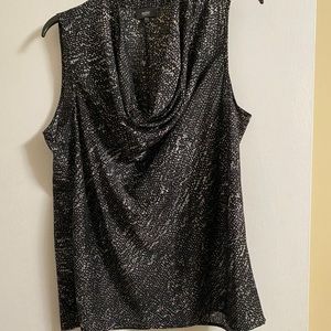 Elegant Black /Gray Blouse